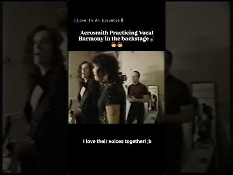 Thumbnail for Aerosmith Practicing Voice Harmony  in the Backstage🧒🧒 ~ I love their voices together!🖤 ;b by sang