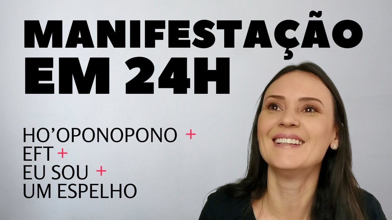 PODEROSO: Ho'oponopono + EFT + Eu  Sou + Técnica do Espelho