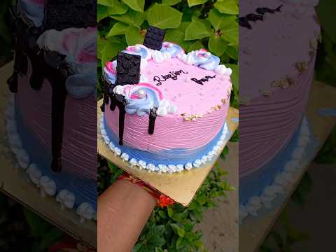Dreamy Chocolate Cake #youtubeshorts #food #youtubeindia #cakedesign #ytshorts