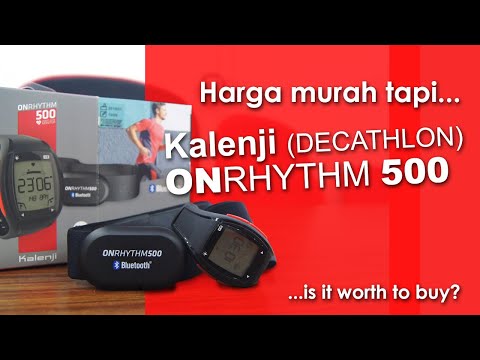 DECATHLON KALENJI ONRHYTHM 500 unboxing and tested in the Gym