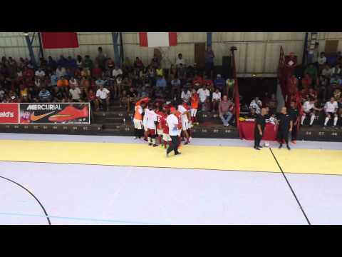 Futsal : TAHITI NUI vs. FRANCE U21 (5-5) / 21 avril 2015