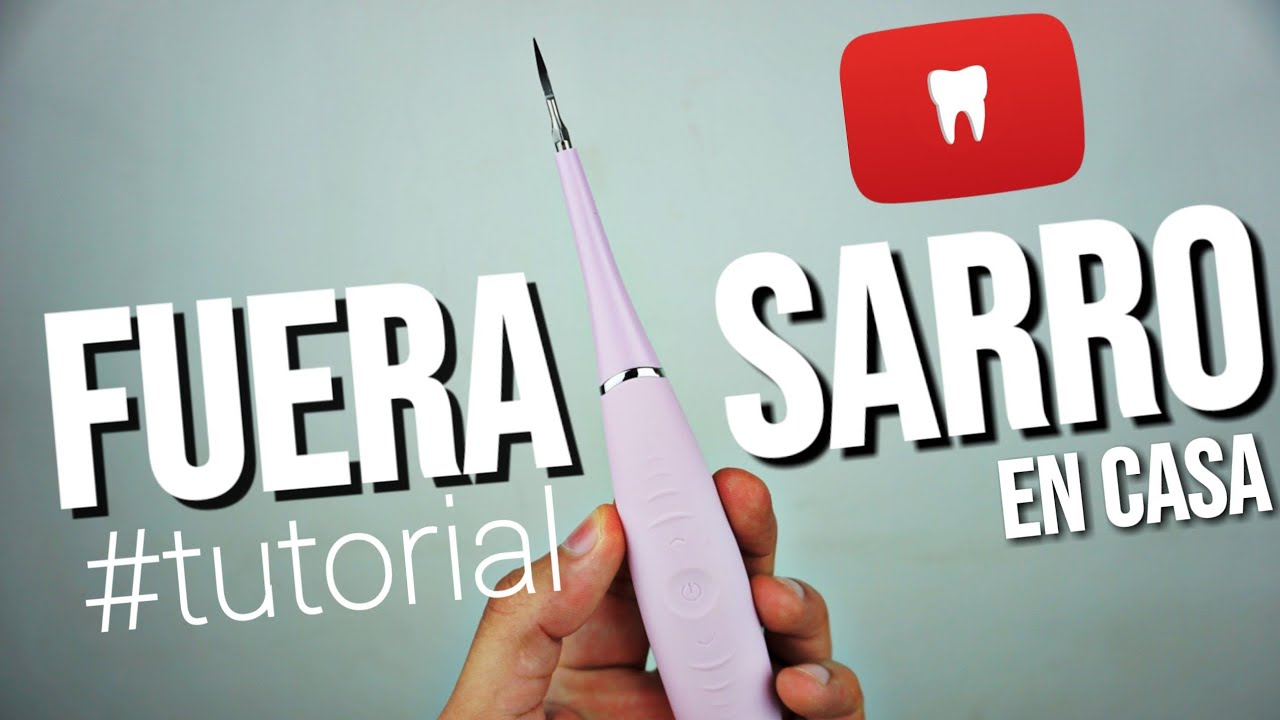 COMO QUITAR EL SARRO 💩 DE LOS DIENTES EN CASA 🏡 con este APARATO ⛏ #TUTORIAL