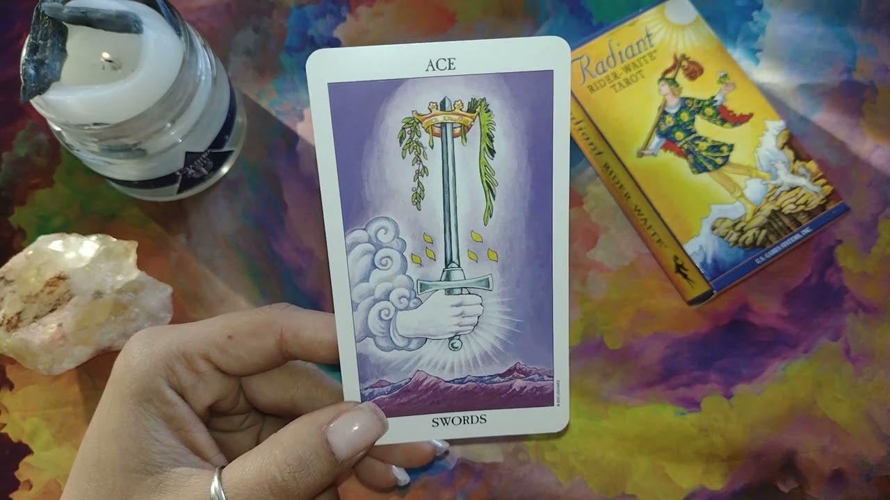 Às de Espadas em forma de conselho.