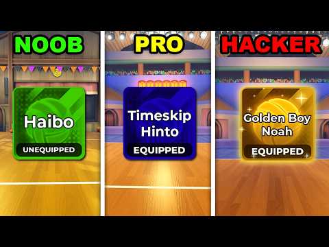 NOOB vs PRO vs HACKER Styles in Volleyball Legends!