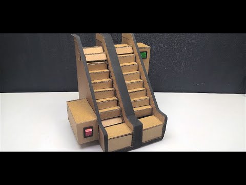 DIY Escalator Working Model | Science Projects |