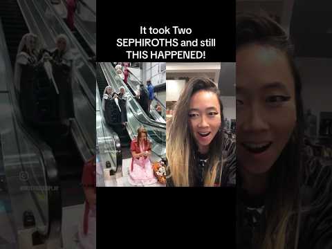 TWO SEPHIROTHS AND STILL THIS HAPPENED! #sephiroth #ff7 #finalfantasy7 #ff7remake #finalfantasyvii