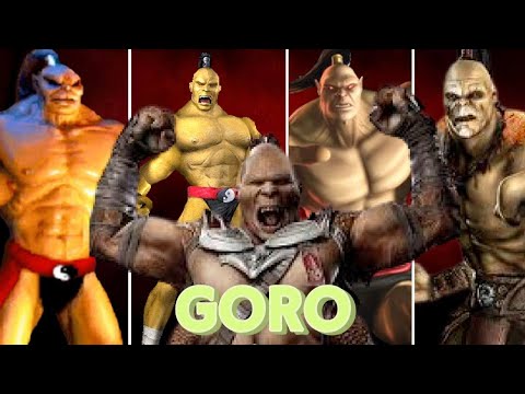 Evolution of Goro fight in mortal kombat
