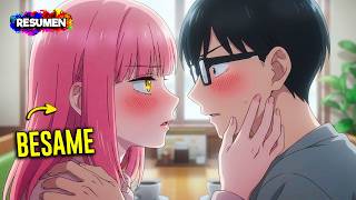 🥵La CHICA POPULAR quiere LLENAR DE BESOS al NERD de la CLASE | Resumen Anime