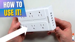 How to Use This 18 Outlet Surge Protector