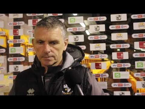 Post Match: John Askey disappointed after Tranmere defeat