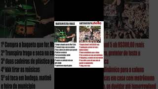 #nutella #raiz 16/07/2024 #drums