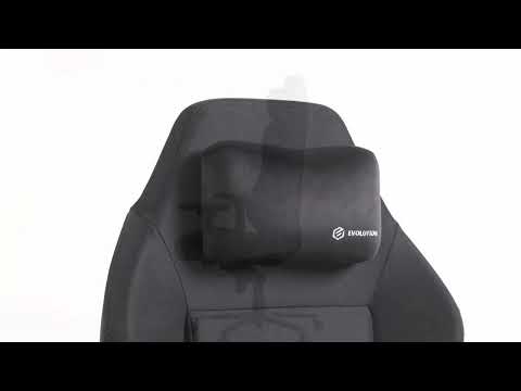 Игровое кресло EVOLUTION TITAN FABRIC Black