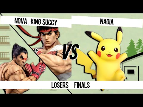 King Succy (Ryu, Kazuya) vs. NadiA (Pikachu) - Losers Finals - Flatty Apr 2022