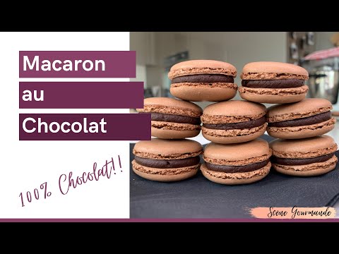 Recette des Macarons au Chocolat du Chef Christophe Felder inratables