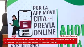 Servicio de cita previa de acceso al Centro de Servicios Sociales