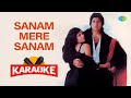 Sanam Mere Sanam - Karaoke with Lyrics | Alka Yagnik,Amit Kumar | Laxmikant-Pyarelal