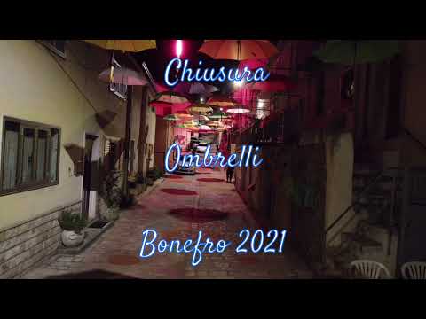 Chiusura Ombrelli Bonefro 2021