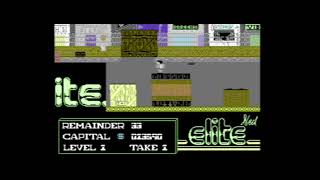 C64 snippets. Fall Guy. Triple jump on level 5. Jumping the saw. Best way to run time down.