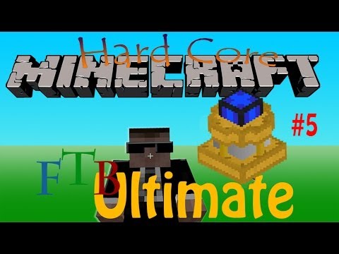 FTB Ultimate hardcore Episode 5: Hobbyist Steam engine and Aqueous Accumulator