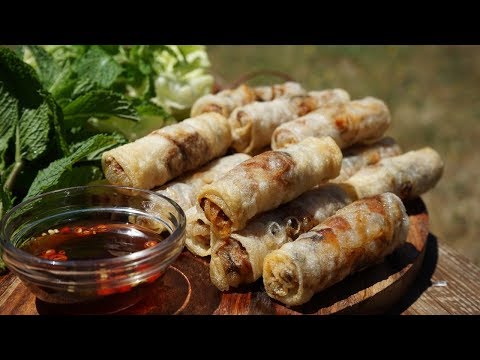 Crispy Vegetable Spring Rolls