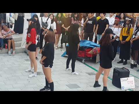 [댄스팀 디엠 DIEM] BLACKPINK 퍼포먼스 ☆BITCH BETTER HAVE MY MONEY☆ 커버안무 홍대버스킹 20170821월 [HONGDAE KPOP DANCE]