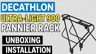 Download lagu Decathlon ultra light 900 pannier carrier (rack) review #decathlon #cycling #unboxing  mp3