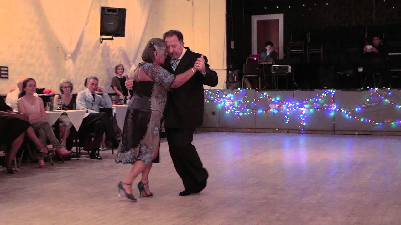 Jorge Dispari and Marita 'La Turca' Del Carmen dance to Abandono