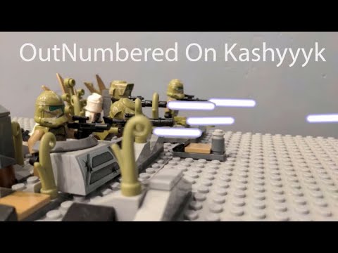 Outnumbered On Kashyyyk (LEGO Star Wars Stop Motion)