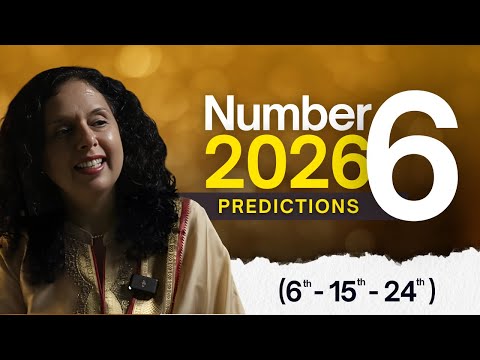 Number 6 Predictions for 2026 | अगर आपकी जन्मतिथि है 6 - 15 - 24 | Jaya Karamchandani