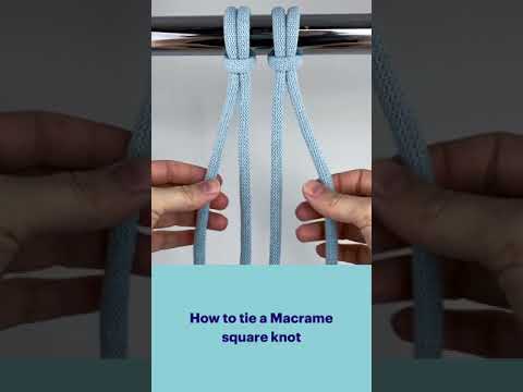 3 UNIQUE Macrame Knot Techniques Reinforced Larks Head Knot Cat s Paw Knot Slingstone Hitch