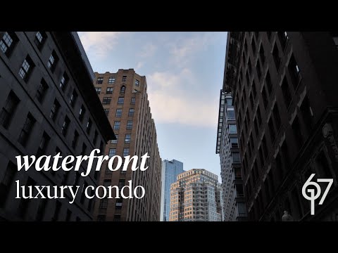 Boston Waterfront Luxury Condo Walkthrough :: 110 Broad St. #902
