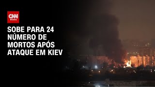 Vídeo: Guerra no Leste Europeu: Sobe para 24 número de mortos após ataques em Kiev | LIVE CNN