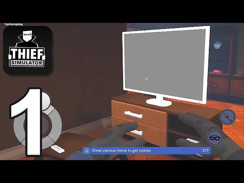 Thief Simulator: Sneak & Steal - Gameplay Walkthrough Part 1 - Tutorial (iOS, Android)