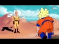 Goku vs Saitama - Part 1 - REMASTERED [Dragon Ball Super vs One Punch Man]