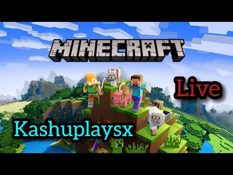 "EPIC Village Build Series LIVE with Kashuplaysx" #minecraft #turnip_live