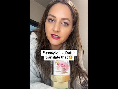 Pennsylvania Dutch language