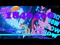 Numbers 0 To 4000000 Blue Digital Twilight Edition