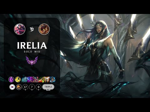 Irelia Mid vs Ziggs - KR Master Patch 13.18