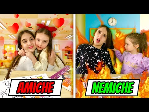 FRIENDS VS ENEMIES at SCHOOL 📚