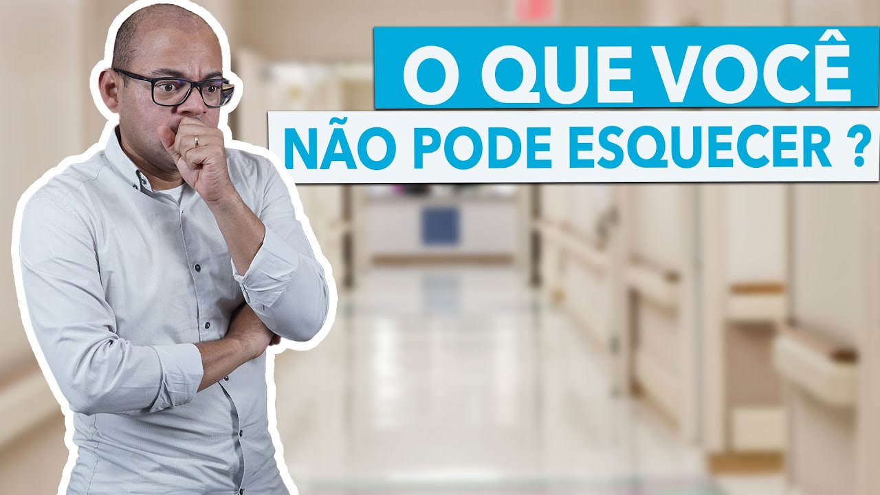 INDEPENDENTE do procedimento | não se esqueça de coisas BÁSICAS