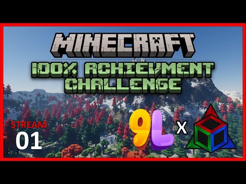 Insane Minecraft 100% Achievement Challenge - Day 1