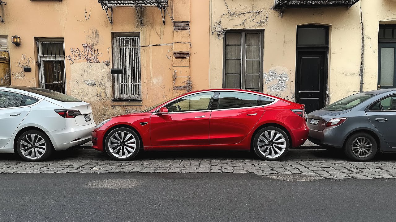 Tesla Autopark vs Europe's TIGHTEST Parallel Parking
