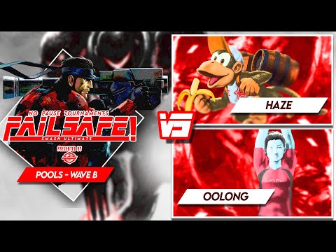 Failsafe Spring 2023 - Haze (Diddy Kong) Vs. Oolong (Wii Fit Trainer) - SSBU - Pools Wave B