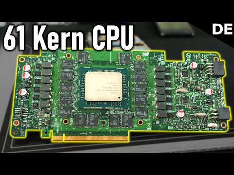 Zuschauer-Post Ep3: Intel CPU mit 61 Kernen im Grafikkarten-Format - Intel Xeon Phi