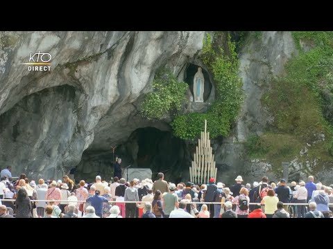 Chapelet du 8 mai 2022 à Lourdes