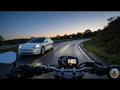 RODADA DE MADRUGADA ÉPICA: Cruzando Vélez Santander en Moto (POV)