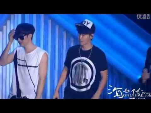 130222 SJ-M Fan Party in Taipei - Blue Tomorrow (DongHae focus)