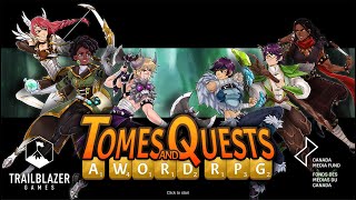 Tomes And Quests - September Trailer