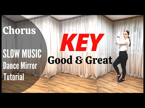 KEY (키) - Good & Great Dance Tutorial | Mirrored + SLOW MUSIC | Domia Pop