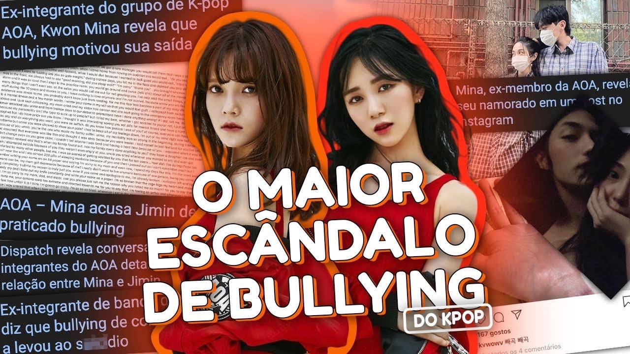 A QUEDA DO AOA: O MAIOR EXPOSED DE BULLYING DA COREIA